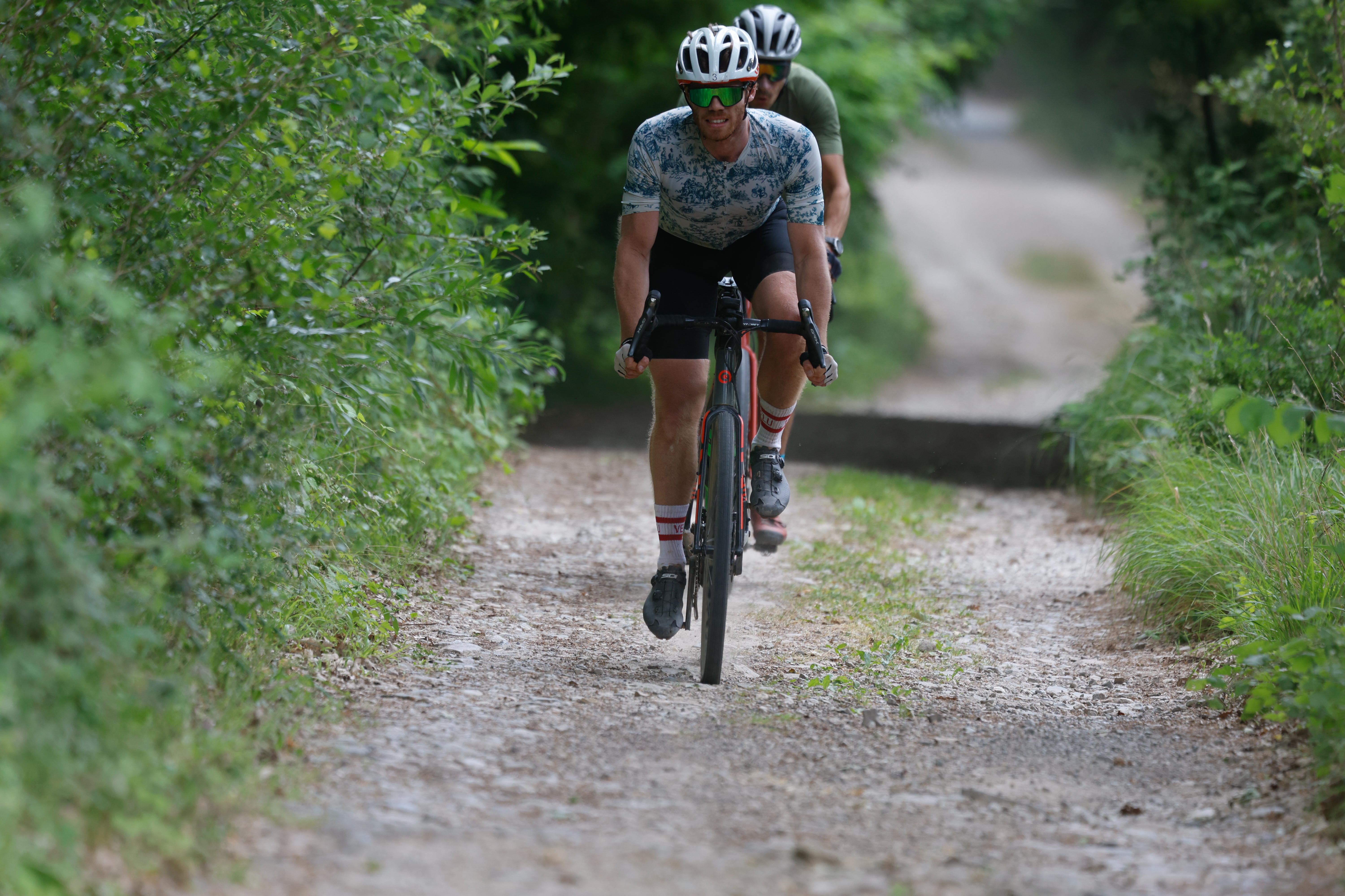 Piste longeant la Dourbie