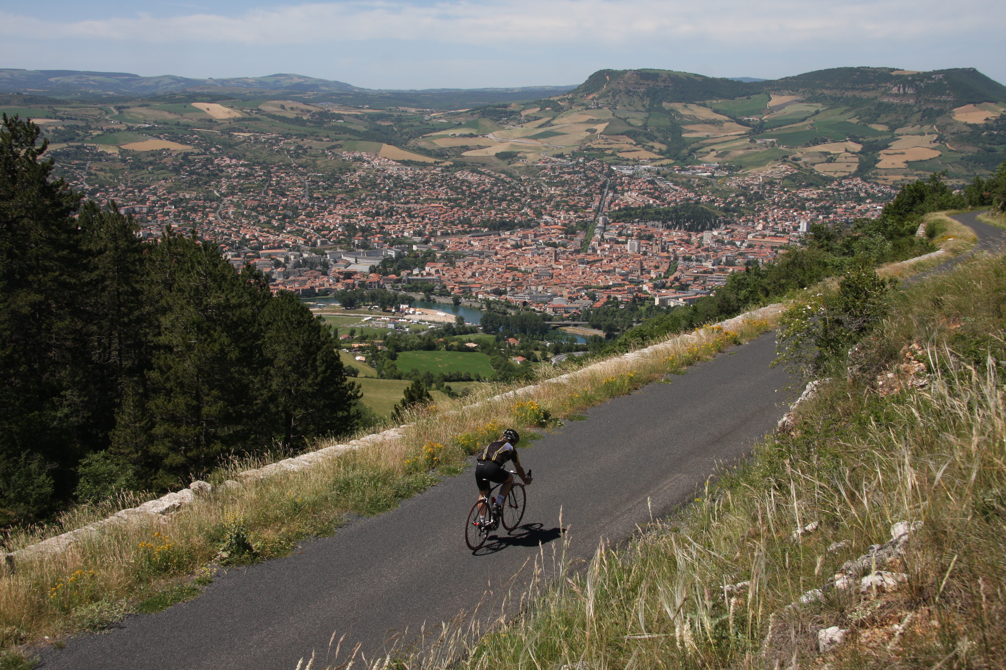 Vue depuis le col du renard