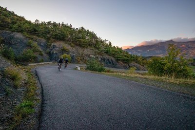 Ascension du col Lebraut